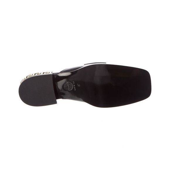 Versace La Medusa Leather Loafer, Black - Picture 4 of 5